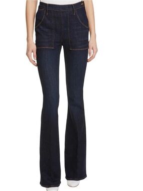 Frame Denim 'Le Flare de Françoise' High Rise Flare Jeans Queen’s Way Wash S 25